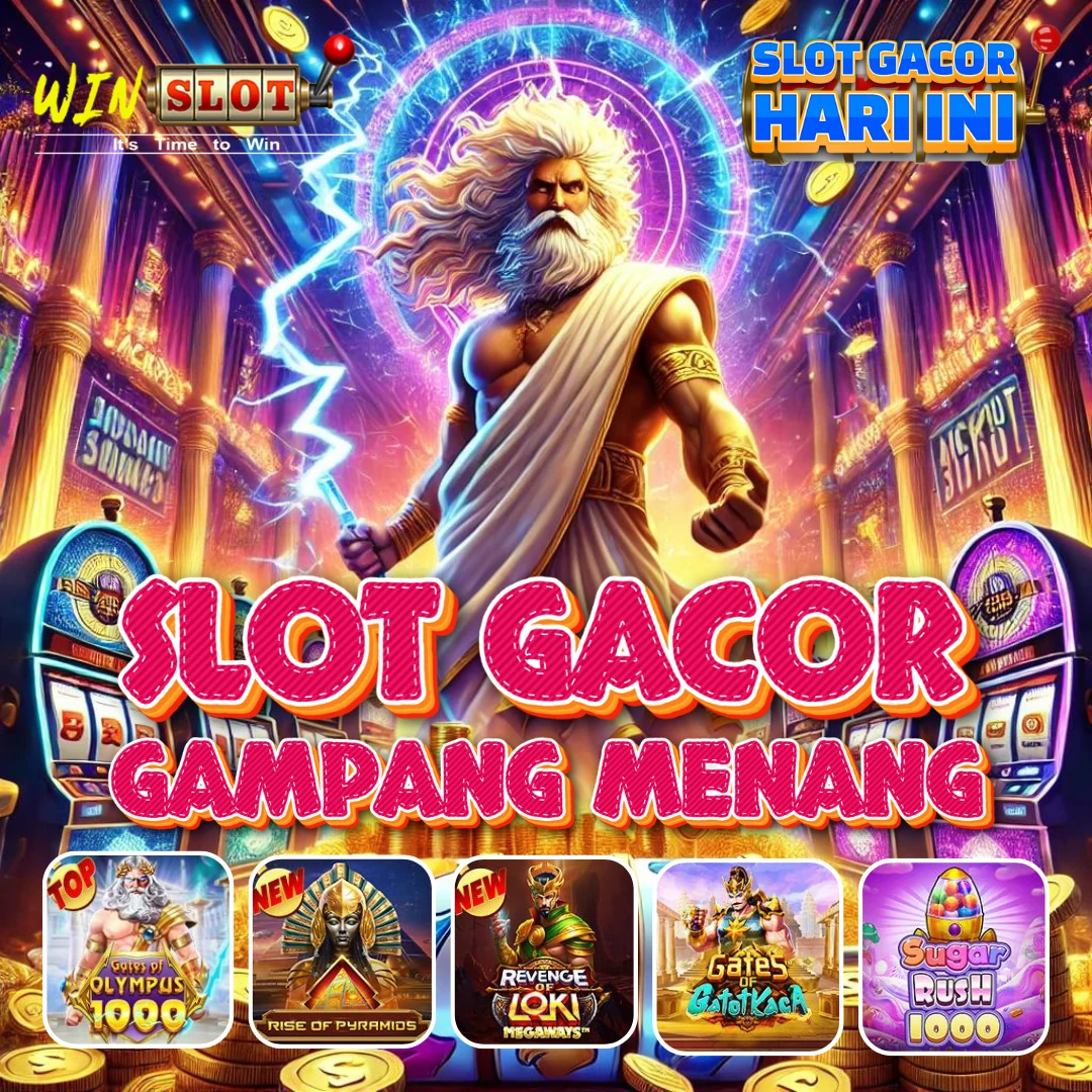 WINSLOT: Situs Slot Online Gacor Gampang Menang Maxwin Hari Ini